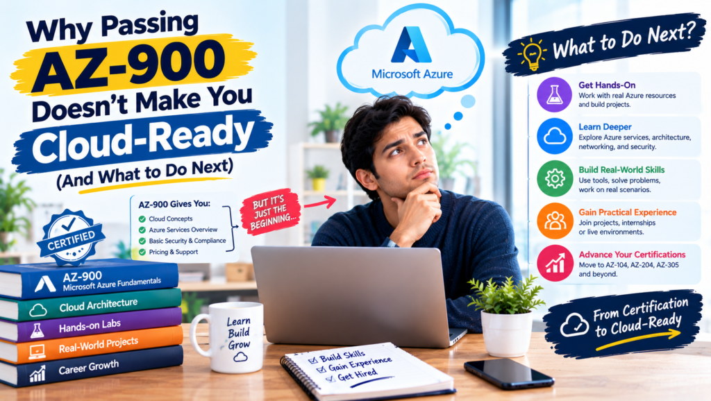 Why Passing AZ-900 Doesn't Make You Cloud-Ready (And What to Do Next)
